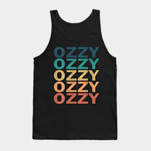 Ozzy Name T Shirt - Ozzy Vintage Retro Name Gift Item Tee Tank Top